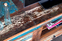 JAKARTA Unique TV board 150cm colorful recycled solid wood