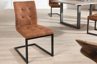OXFORD design cantilever chair iron frame