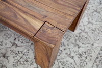 MAKASSAR Massivholz Couchtisch 100cm Sheesham einzigartige Maserung