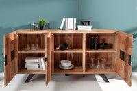 AMAZONAS Solid sideboard 150cm acacia metal tree edge