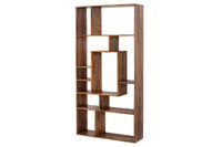 CUBUS Massives Bücherregal Sheesham 180cm einzigartige Maserung