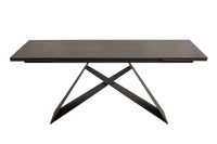 PROMETHEUS extendable dining table 180-220-260cm lava ceramic made in Italy