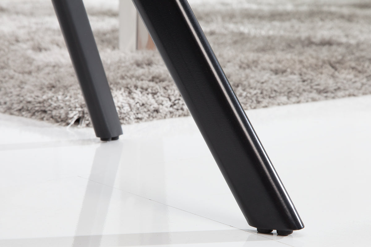 THE DUTCH COMFORT design chair velvet retro style with armrests