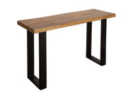 Design Konsolentisch IRON CRAFT 115cm Mangoholz Eisen Schreibtisch