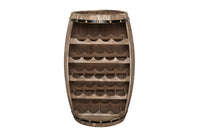 BODEGA Authentic wine rack 80cm natural pine wine barrel Shabby Chic
