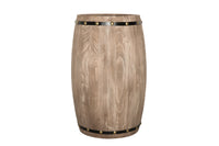 BODEGA Authentisches Weinregal 60cm natur Pinie Weinfass Shabby Chic
