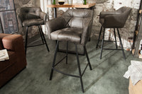 LOFT Retro bar chair 100cm bar stool with armrest