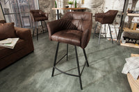 LOFT Retro bar chair 100cm bar stool with armrest