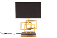 EL TORO Extravagant table lamp 68cm black bull head table lamp