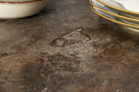 PROMETHEUS extendable dining table 180-220-260cm rust ceramic made in Italy