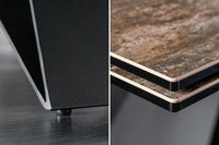 PROMETHEUS extendable dining table 180-220-260cm rust ceramic made in Italy