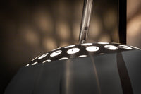 LOUNGE DEAL Ausziehbare Bogenlampe 170-210cm chrom Marmorfuß Stehlampe