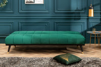PETIT BEAUTÉ Design Schlafsofa 180cm Samt 3-Sitzer
