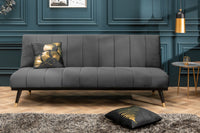 PETIT BEAUTÉ Design Schlafsofa 180cm Samt 3-Sitzer