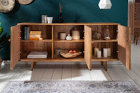 MARRAKESCH Solid sideboard 160cm mango wood with boho style decoration