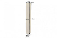 LIANA Modern design floor lamp 120cm white floor lamp