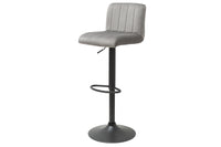 PORTLAND Drehbarer Retro Barhocker senfgelb Samt Barstuhl Hocker