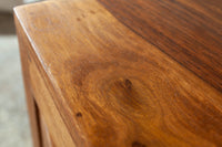 MONSOON Handgefertigte Beistelltische 3er Set 45cm Sheesham Holz