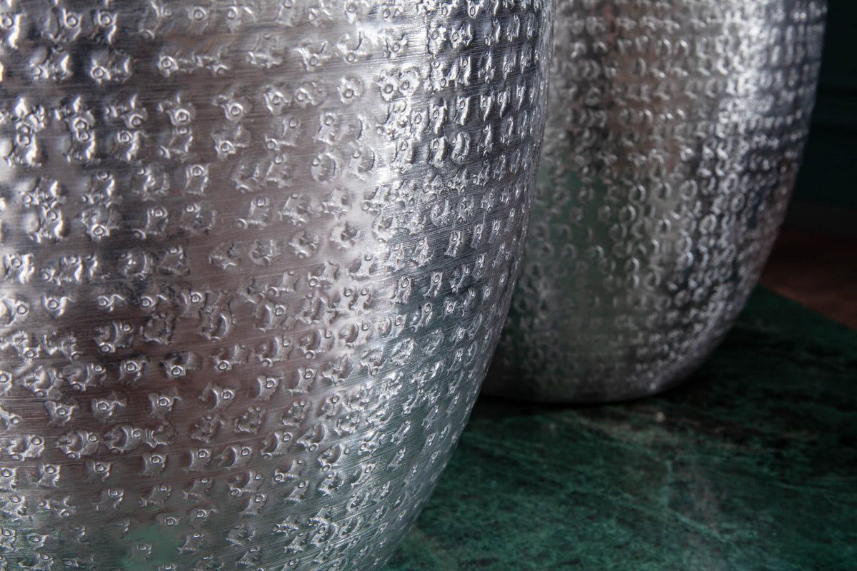 Elegantes Vasen 2er Set ORIENTAL 33cm in Handarbeit verziert
