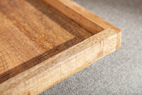 Massives Tablett MAKASSAR 50cm Mangoholz Servierbrett