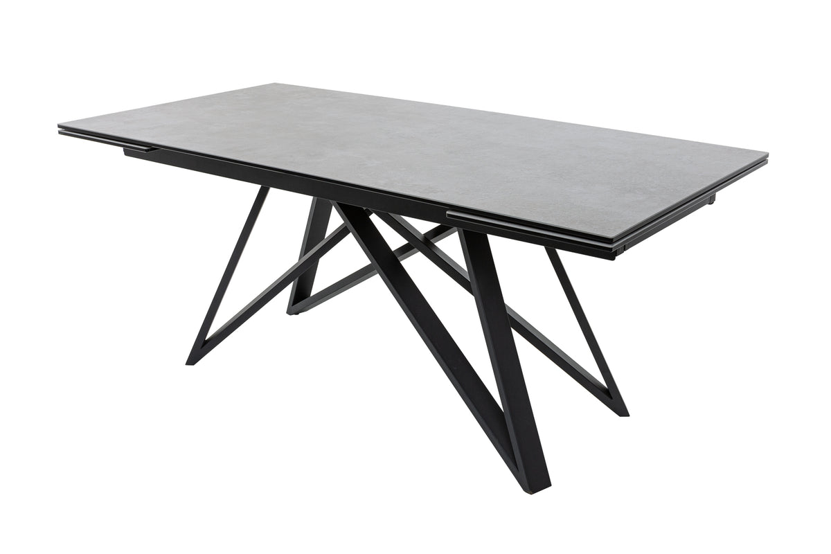 ATLAS Ausziehbarer Esstisch 180-220-260cm Beton Keramik made in Italy