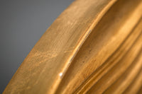 Eleganter Wandspiegel CIRCLE 100cm gold rund mit verziertem Rahmen