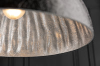 GLOW Elegante Design Hängeleuchte 50cm schwarz silber Hängelampe