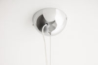 GLOW Elegante Design Hängeleuchte 50cm schwarz silber Hängelampe