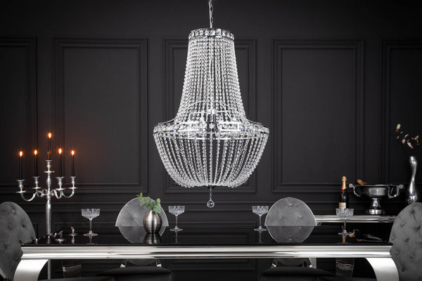 GLORY Extravagant chandelier 110cm crystal hanging light