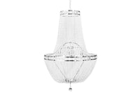 GLORY Extravaganter Kronleuchter 110cm Kristall Hängeleuchte