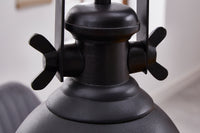 INDUSTRIAL design hanging lamp 45cm black industrial style