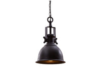 INDUSTRIAL design hanging lamp 45cm black industrial style
