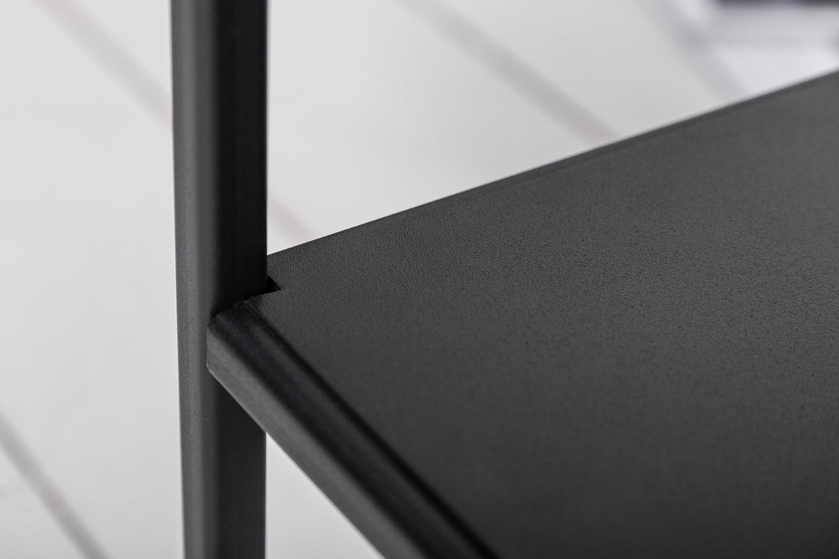 APARTMENT Industrial Couchtisch 95cm Eiche geölt mit zweiter Ablage