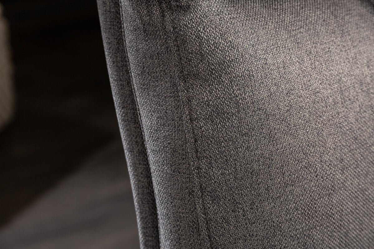 COMFORT Moderner Freischwinger Stuhl grau mit Komfortgriff