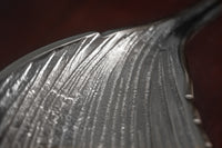 Handgefertigte Deko Schale ABSTRACT LEAF 65cm Aluminium