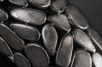 STONE MOSAIC XL Handgearbeiteter Spiegel 82cm in Mosaik Optik aus Metall