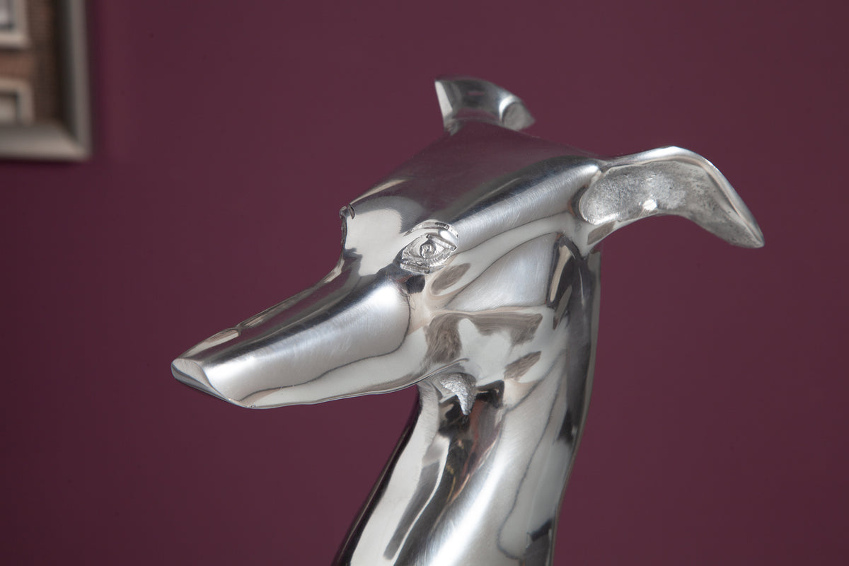 BIG BULL Modern Sculpture Silver Aluminum Decoration Bull Figure Paperweight