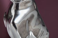 BIG BULL Modern Sculpture Silver Aluminum Decoration Bull Figure Paperweight