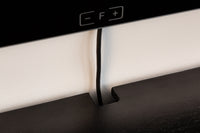 SCORPION Solid TV board 160cm black mango wood hanging lowboard