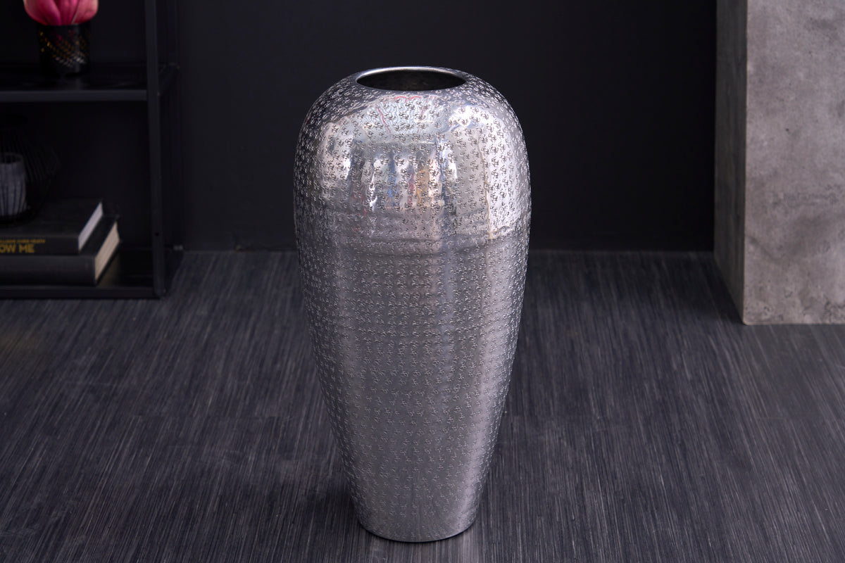 Elegante Vase ORIENTAL 50cm im Wild Hammerschlag Design
