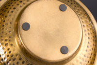 GINKGO Decorative bowl 42cm gold handmade metal