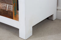 JAKARTA Unique sideboard 160cm mango white colorful recycled solid wood from fishing boats