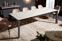 X7 Ausziehbarer Esstisch 180-240cm Granit Marmor Keramik made in Italy