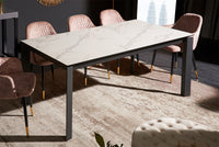 X7 Ausziehbarer Esstisch 180-240cm Granit Marmor Keramik made in Italy