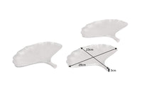 Dekoratives Schalen 3er Set GINKGO 30cm handmade Metall