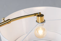 Extendable floor lamp LOUNGE DEAL 210cm metal marble base arc lamp