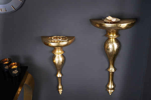 Barock Wandkonsole SCALA  Metall Wandregal handmade Wanddekoration