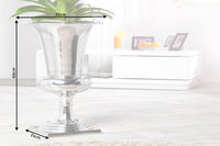 GINKGO Decorative bowl 42cm gold handmade metal