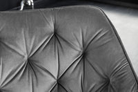 THE DUTCH COMFORT velvet chair with high-quality upholstery and armrest