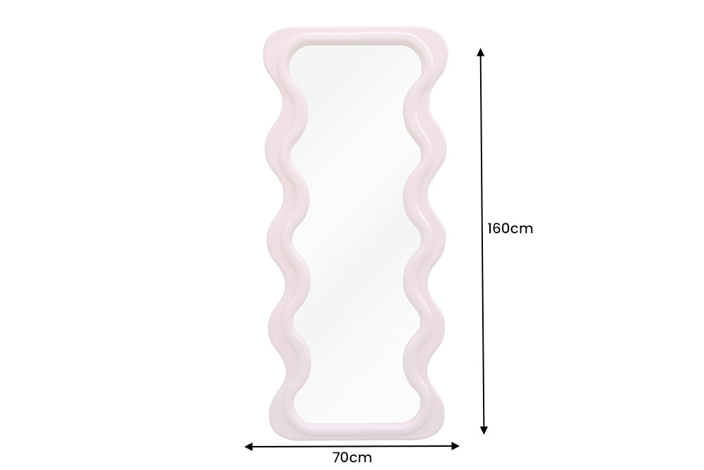 Design Wandspiegel CURVY 160cm